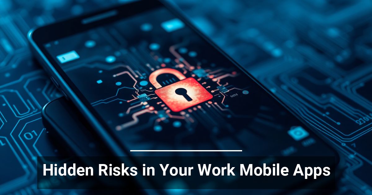 Hidden Risks in Your Work Mobile Apps